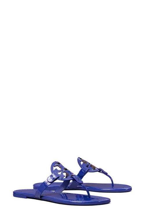 Tory Burch Miller Thong Sandal in Ballpoint Blue at Nordstrom, Size 9.5 | Nordstrom