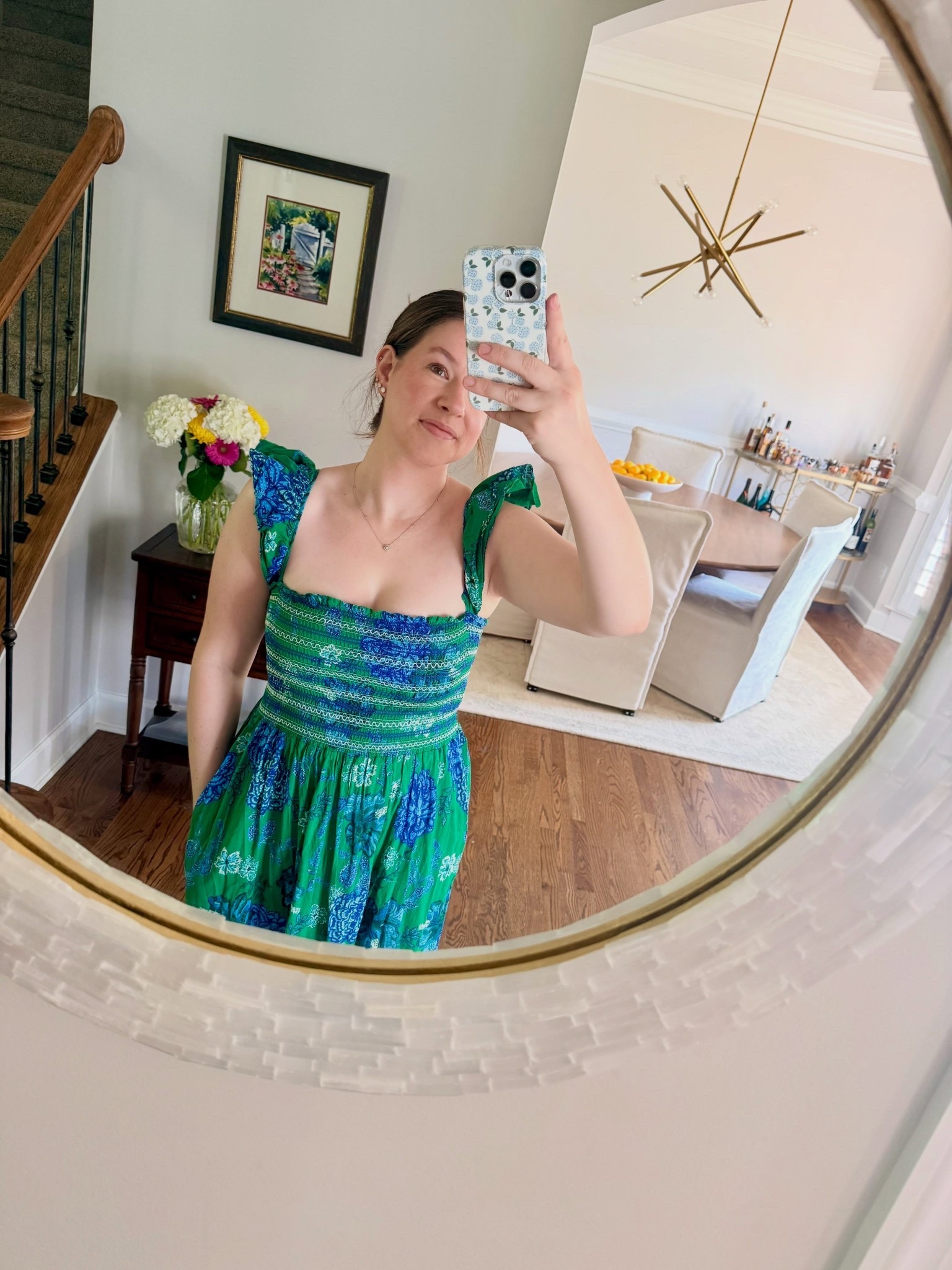 this color combo always makes me feel ✨bonita✨ #postpartum #dress #lookgoodfeelgood #bonita #motherhood
