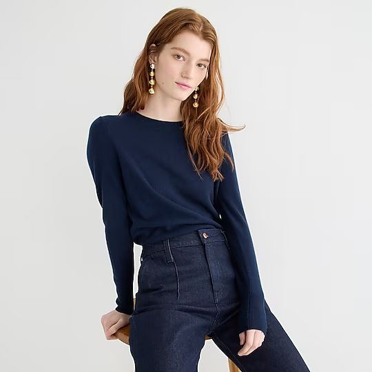 Cashmere classic-fit crewneck sweater | J.Crew US