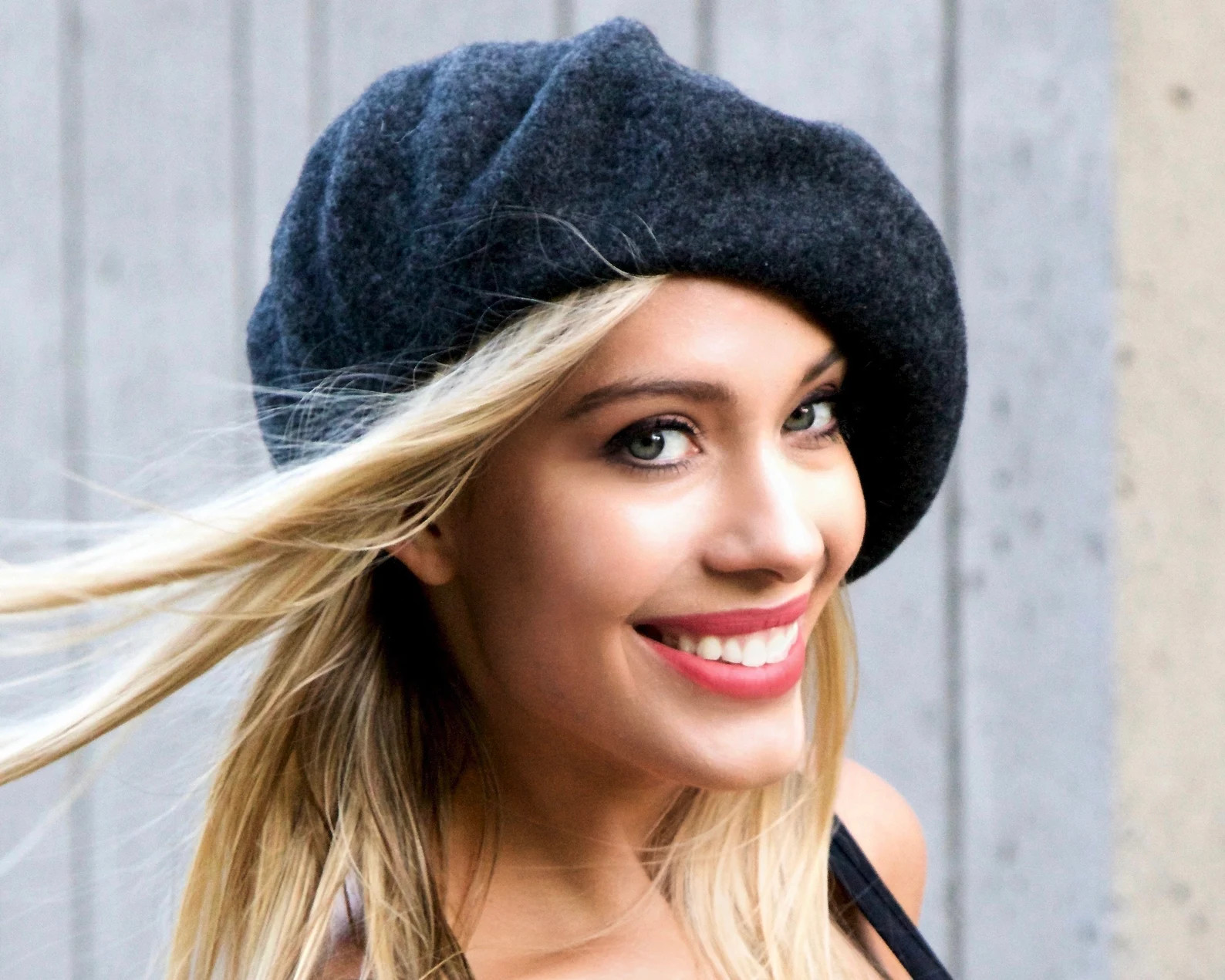 Black Wool Beret Hat: Women's French Style Knit Beret | Etsy (US)