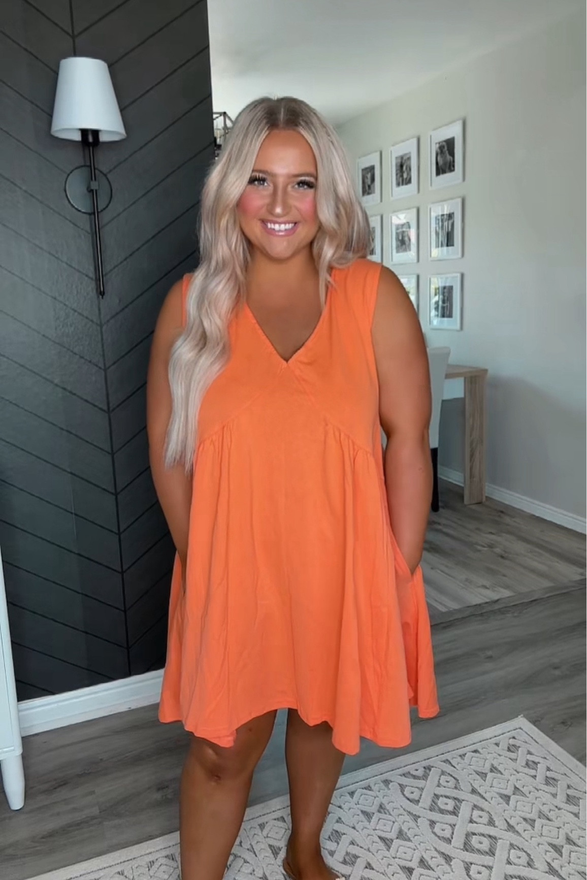 Amazon cute casual dress wearing size large im 5’2 and 180 lbs 

#LTKBacktoSchool #LTKFallSale #LTKMidsize