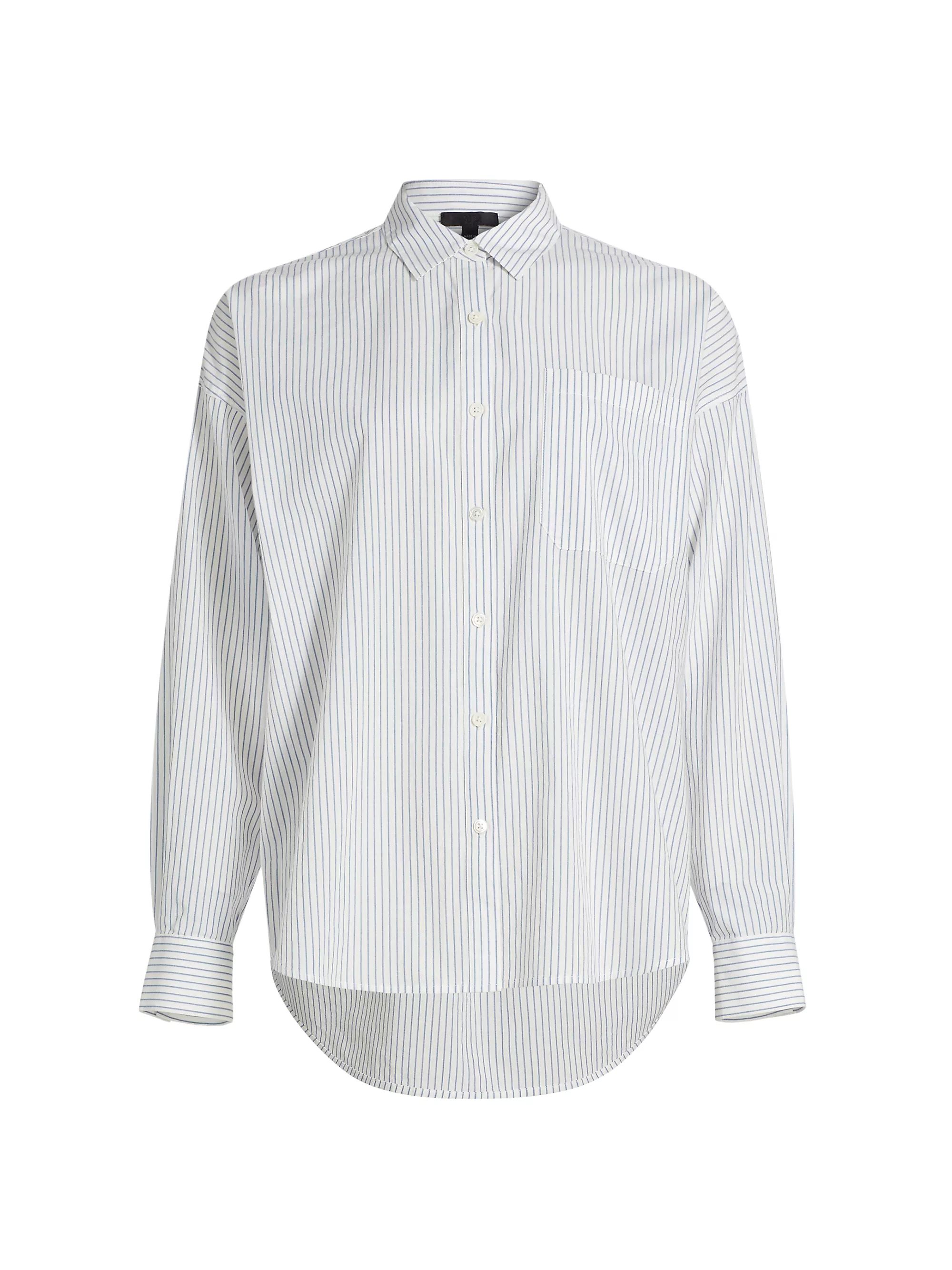 Striped Cotton Shirt | Saks Fifth Avenue