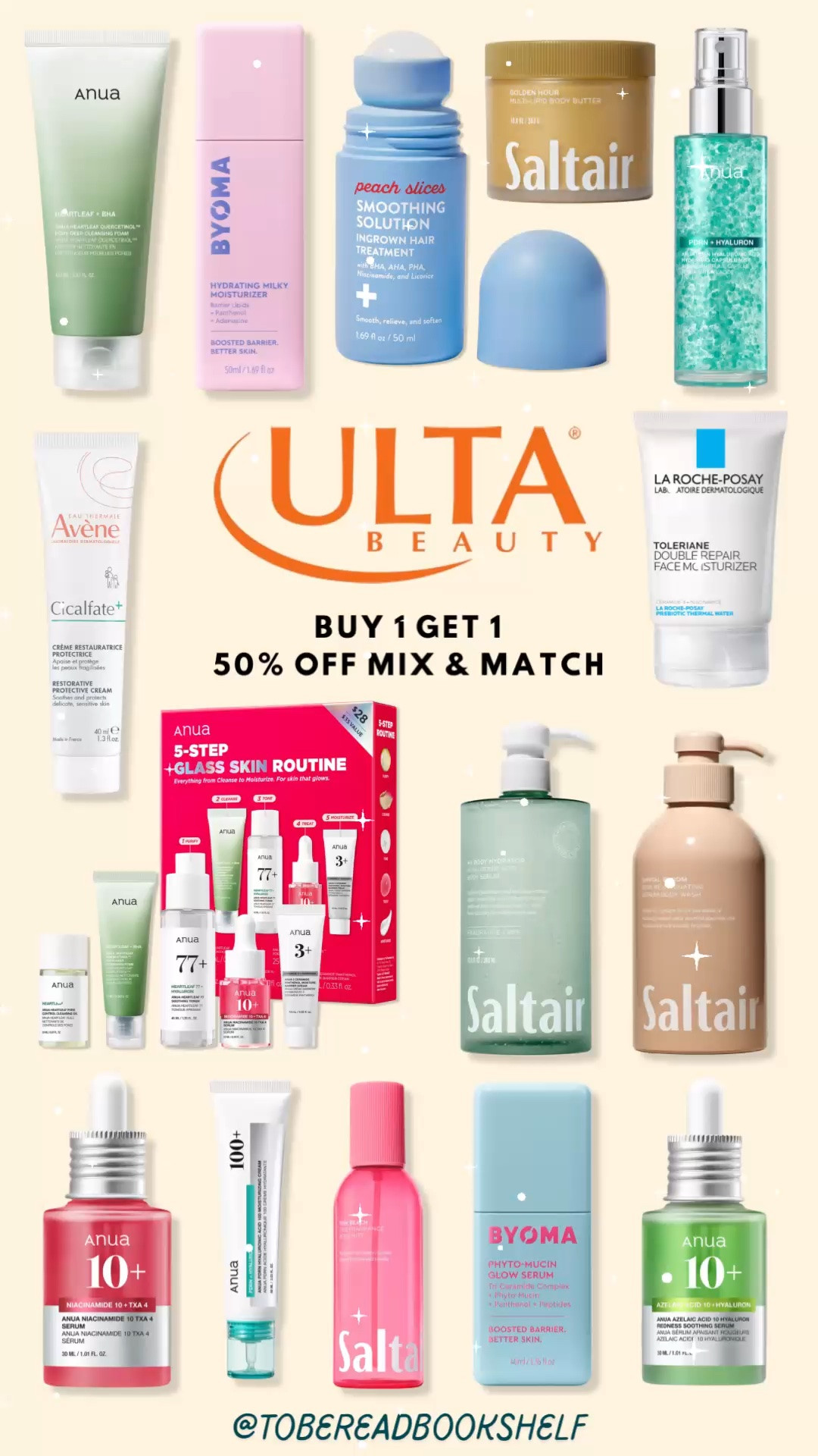 Ulta Summer sales are live! 

Buy 1 Get 1 50% off - mix and match with over 1500 items included. Linking bestsellers below! 

Additionally, get 40% off jumbos, $150 off the Shark FlexStyle Orchid Sunrise, weekly deals, & more from now until July 11th!

#LTKSaleAlert #LTKBeauty #LTKselfcare