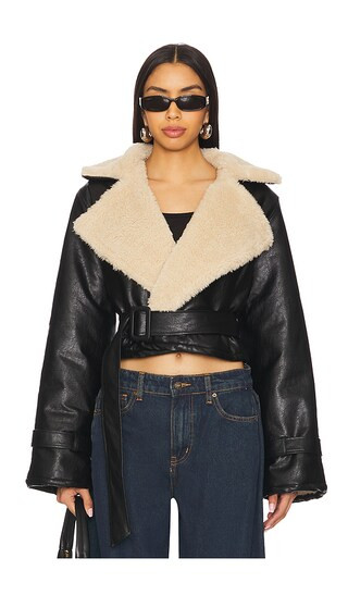 Off Duty Jacket in Onyx | Revolve Clothing (Global)