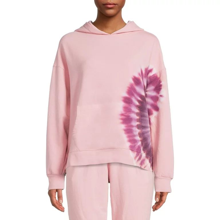 Time & Tru Women's Tie Dye Fashion Sweatshirt | Walmart (US)