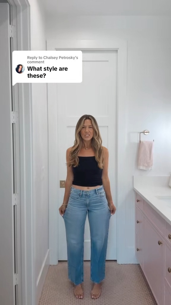 Comparing American Eagle jeans curvy vs regular - both size 2 
Currently 30% off

#LTKOver40 #LTKSeasonal