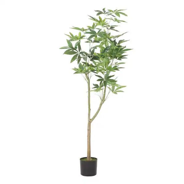 Monadnock Artificial Money Tree by Christopher Knight Home - Overstock - 36004497 | Bed Bath & Beyond