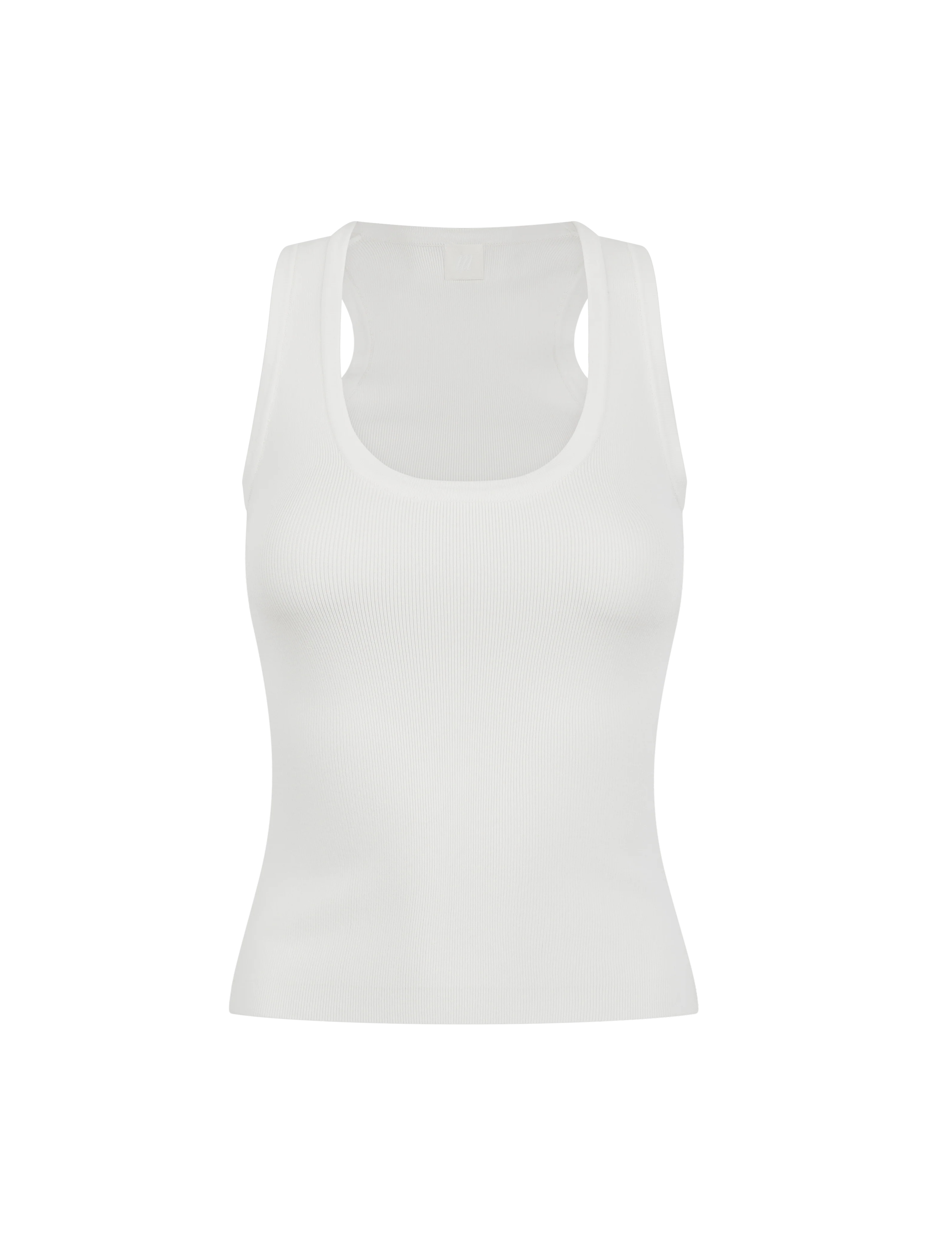Prima Knitted Tank - White | Maebe