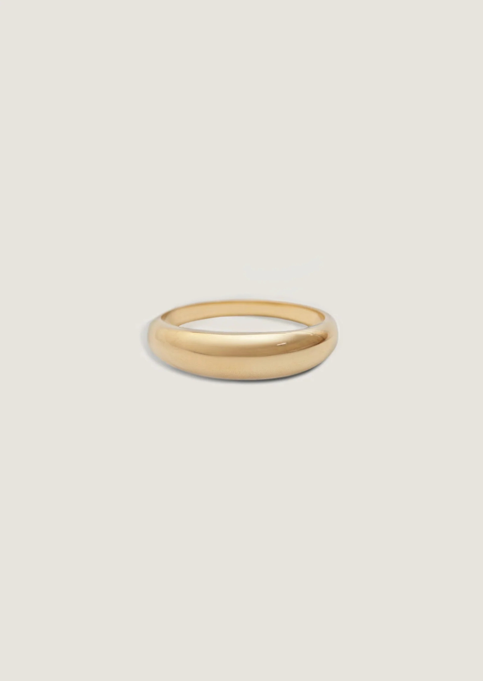 Dare To Love Classic Hollow Dome Ring Gold - Kinn | Kinn