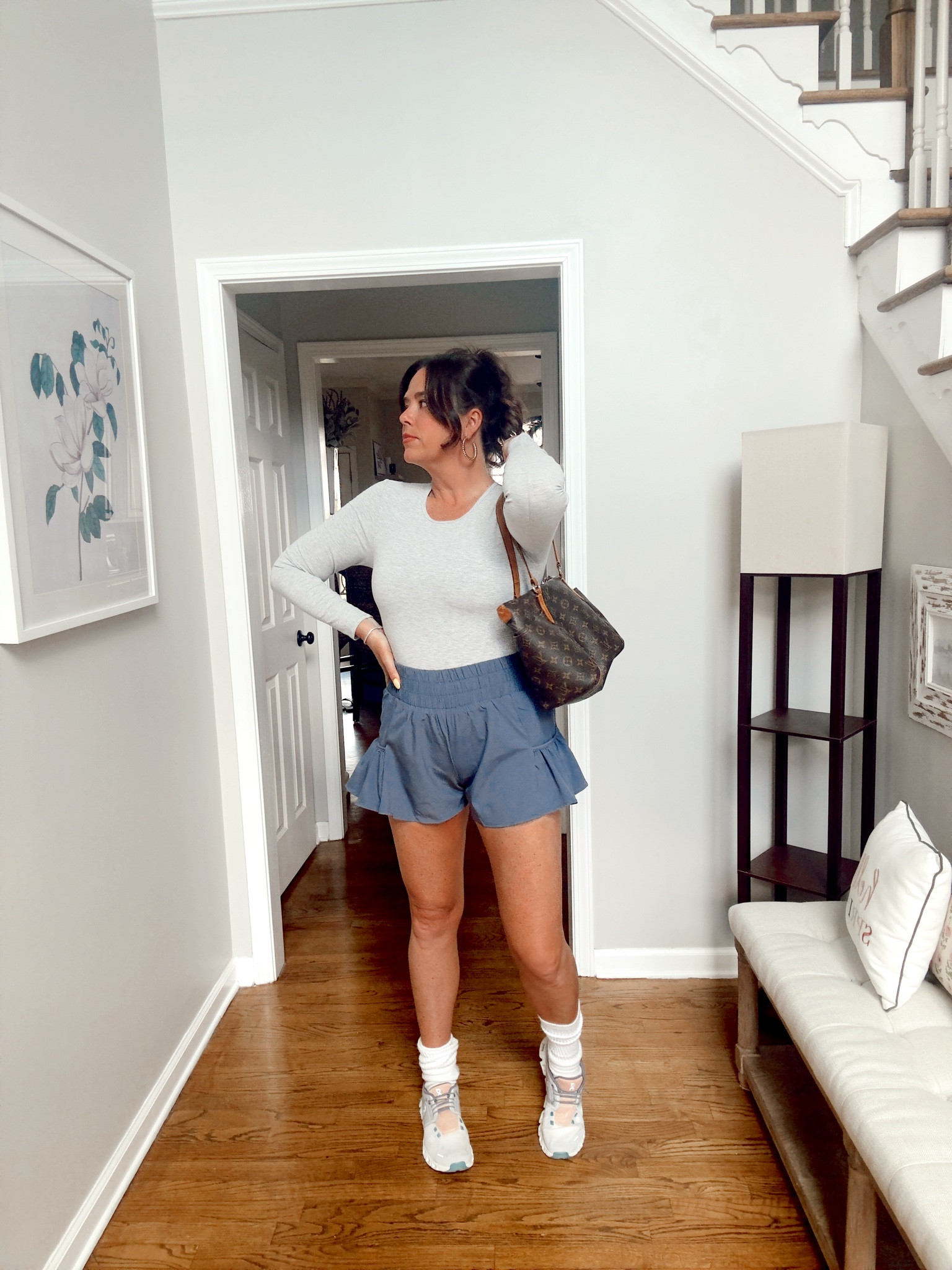 How cute are these active shorts! The side ruffle and pocket details are too cute! They come in a few colors and look so expensive!!!#activewear 

#LTKmidsize #LTKfindsunder50 #LTKActive