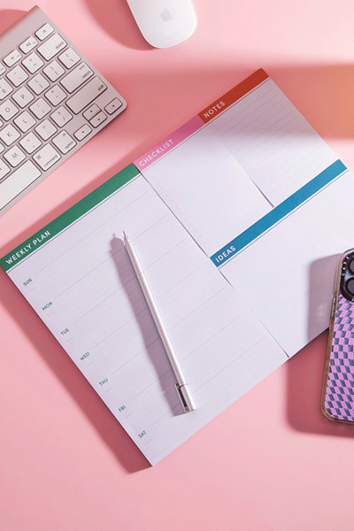 Poketo Everything Desk Notepad | Urban Outfitters (US and RoW)