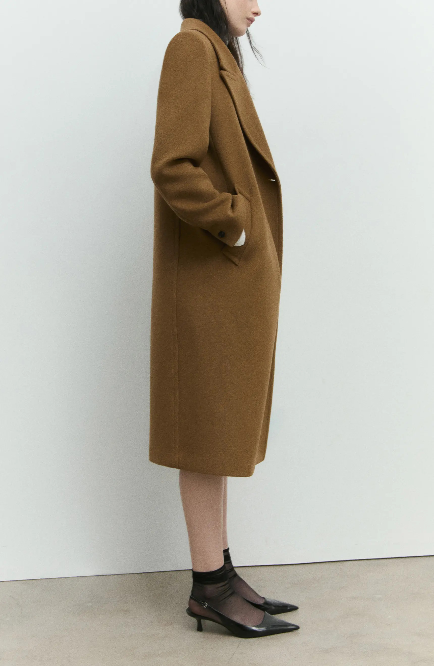 Structured Longline Coat | Nordstrom