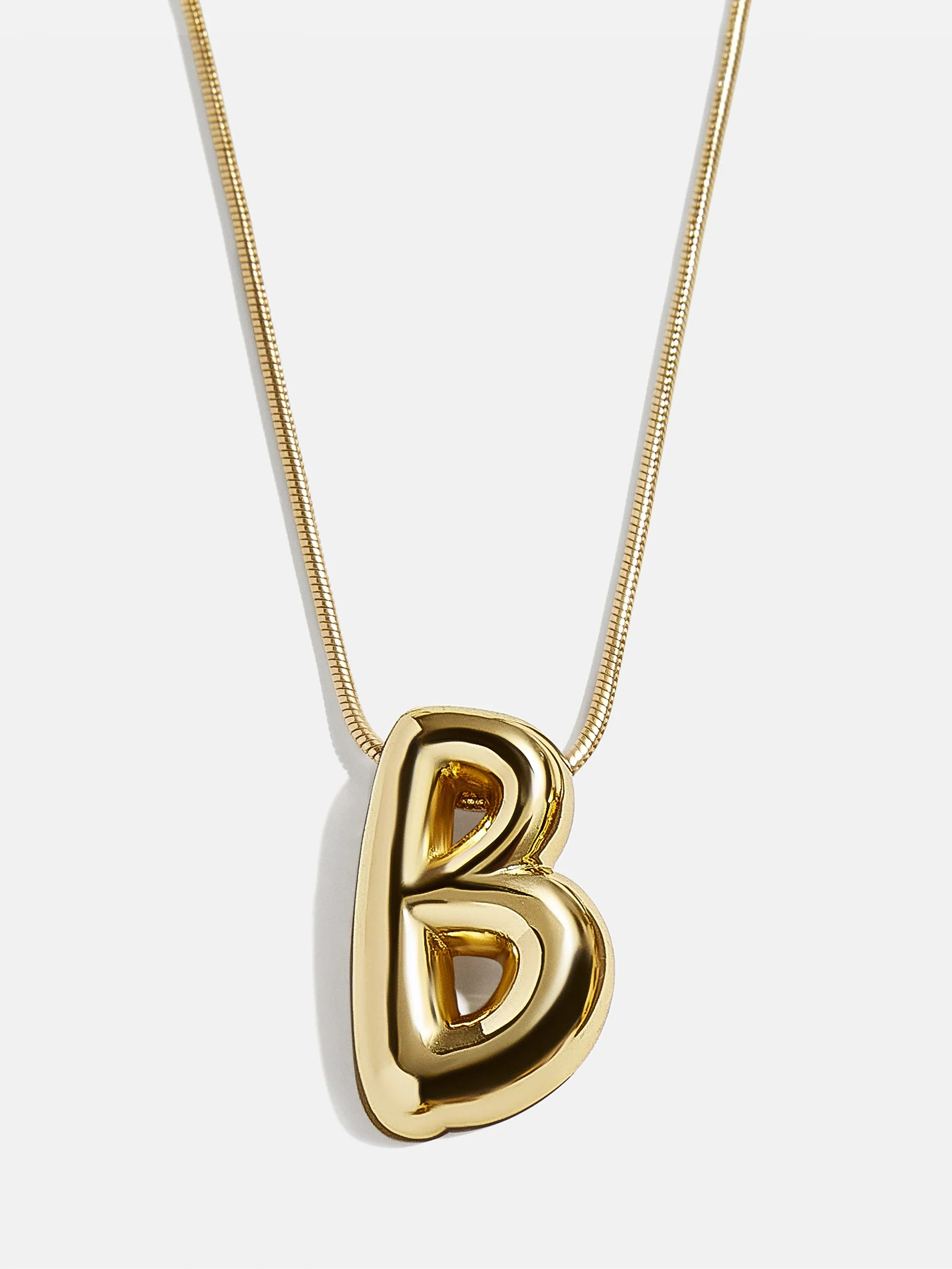 Bubble Initial Necklace - Gold | BaubleBar (US)
