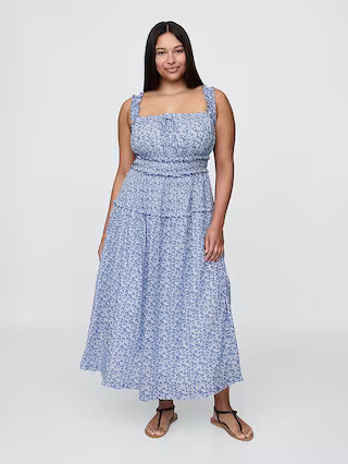 Gap × DÔEN Floral Midi Dress | Gap (US)