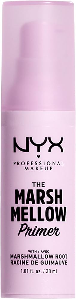 NYX PROFESSIONAL MAKEUP Marshmellow Smoothing Primer, Vegan Face Primer, 10-In-1 Skin Benefits | Amazon (US)