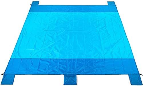SHARKMOUTH Beach Blanket， Sandproof and Waterproof Mat with 4 Stakes, Exter Large Outdoor Picni... | Amazon (US)