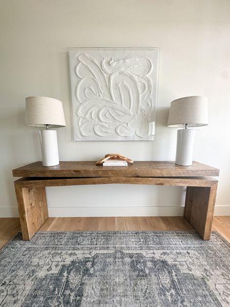 Our entryway got a face lift! This table is so good and I snagged it on sale. Linking what I can / will share similar items if not available! 

Artwork is HomeGoods 
Rug is TJ MAXX but linked a similar green options

#LTKstyletip #LTKsalealert #LTKhome