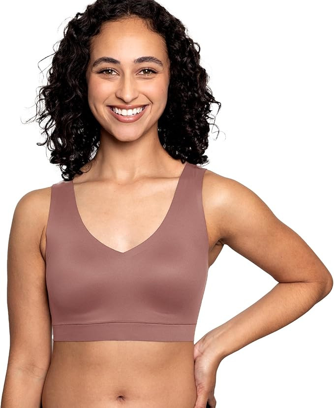 Floatley Cozy Bra Comfort Wirefree Full Coverage Seamless Bra with Embedded Pad for Women | Amazon (US)