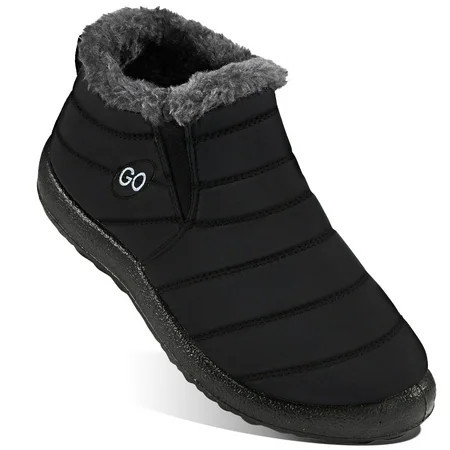 Ecetana Womens Winter Snow Boots Keep Warm Ankle Boots Waterproof Outdoor Booties | Walmart (US)