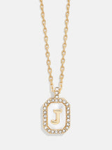Gold & Pearl Initial Necklace | BaubleBar (US)