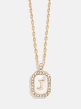 Gold & Pearl Initial Necklace | BaubleBar (US)