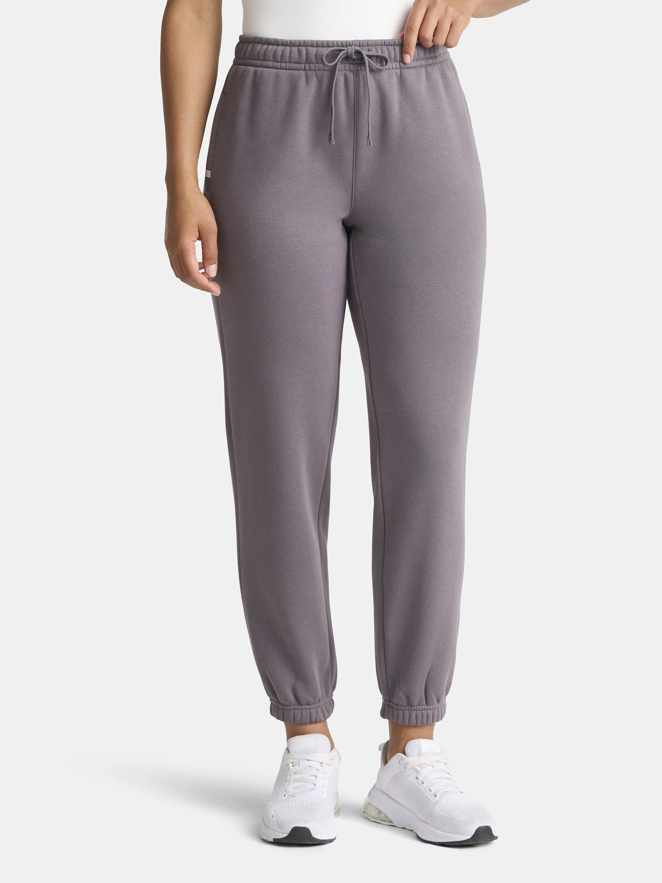 Athletic Works Women's and Women's Plus Fleece Jogger Sweatpants, Sizes XS-4X | Walmart (US)