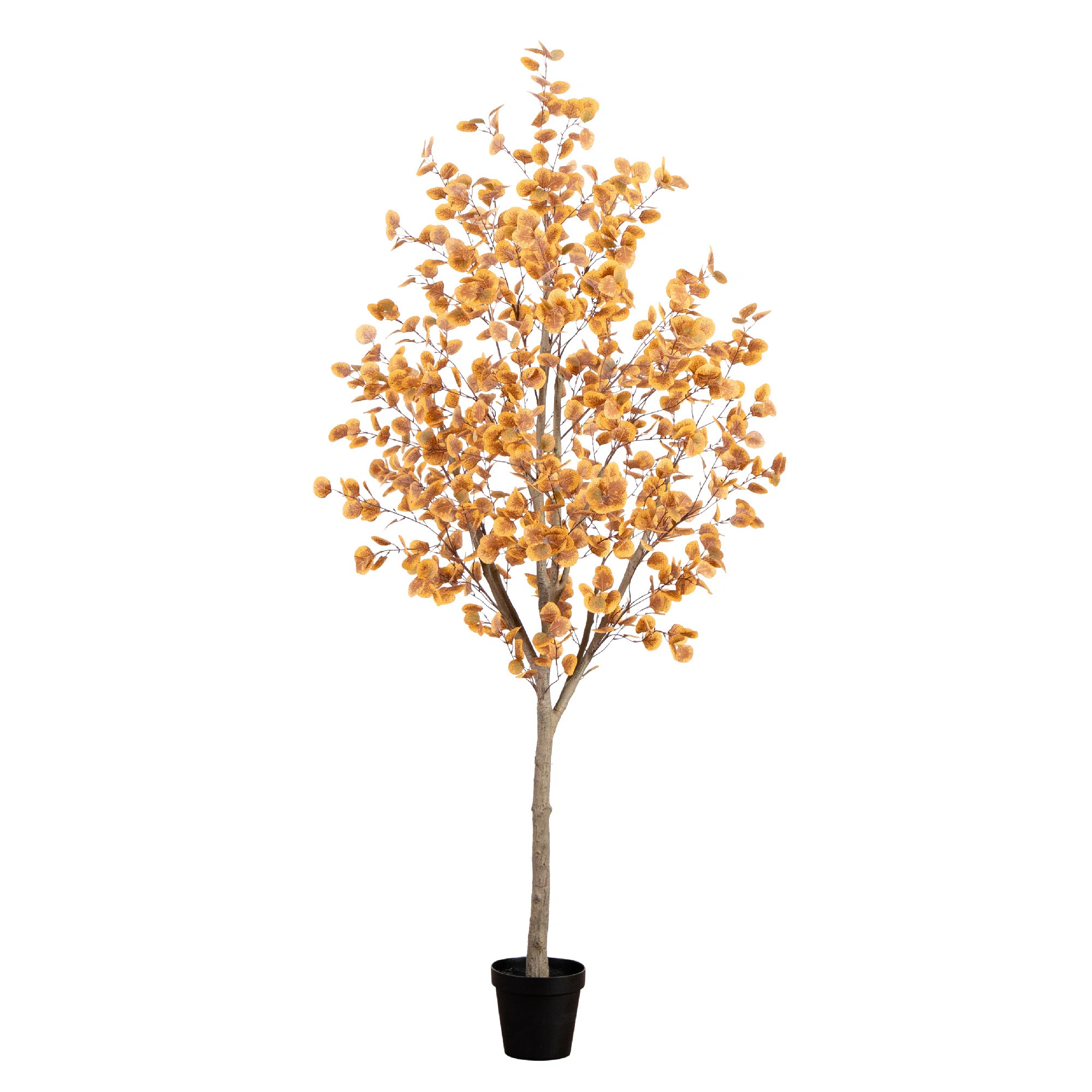 One Allium Way® Artificial Autumn Fall Eucalyptus Tree | Wayfair | Wayfair North America