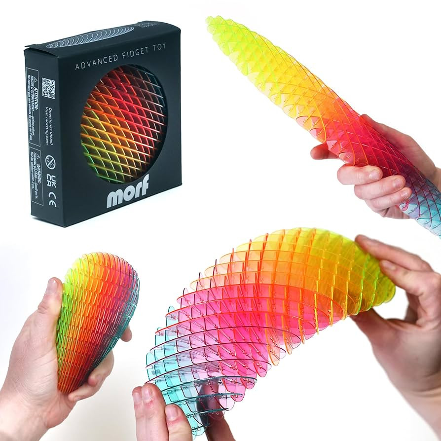 Morf Fidget Worm Toy - Flexible 3D Sensory Toy for Kids, Teens, and Adults – Stretchy, Quiet, S... | Amazon (US)