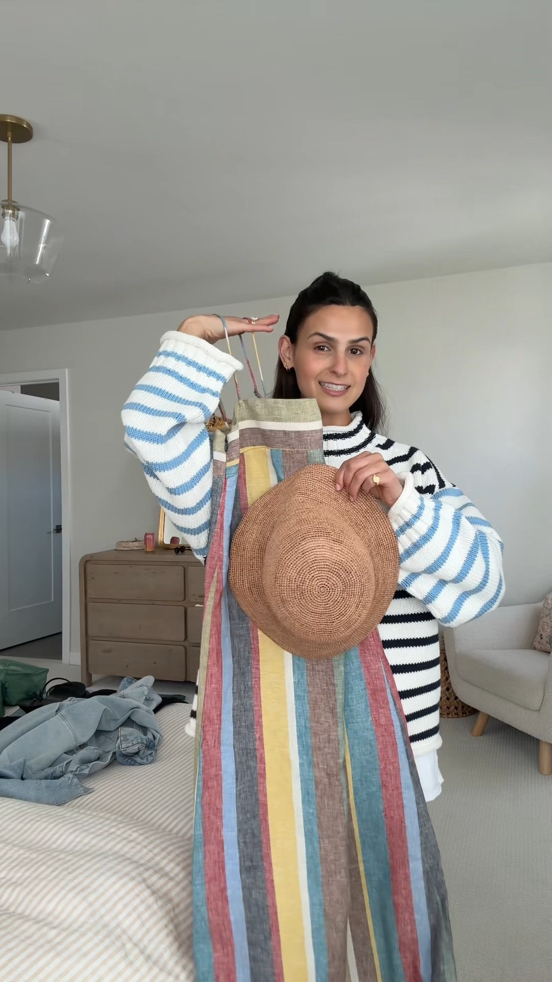 Everything I packed for a trip to California!