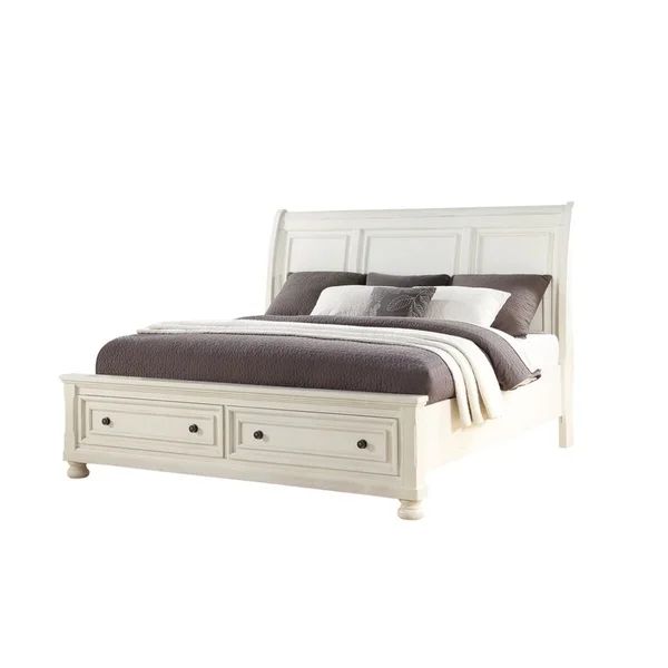 Stella Traditional Queen Storage Bed (2 Drawers) | Bed Bath & Beyond
