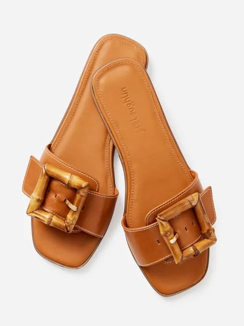 Aurora Leather Sandals | J.McLaughlin