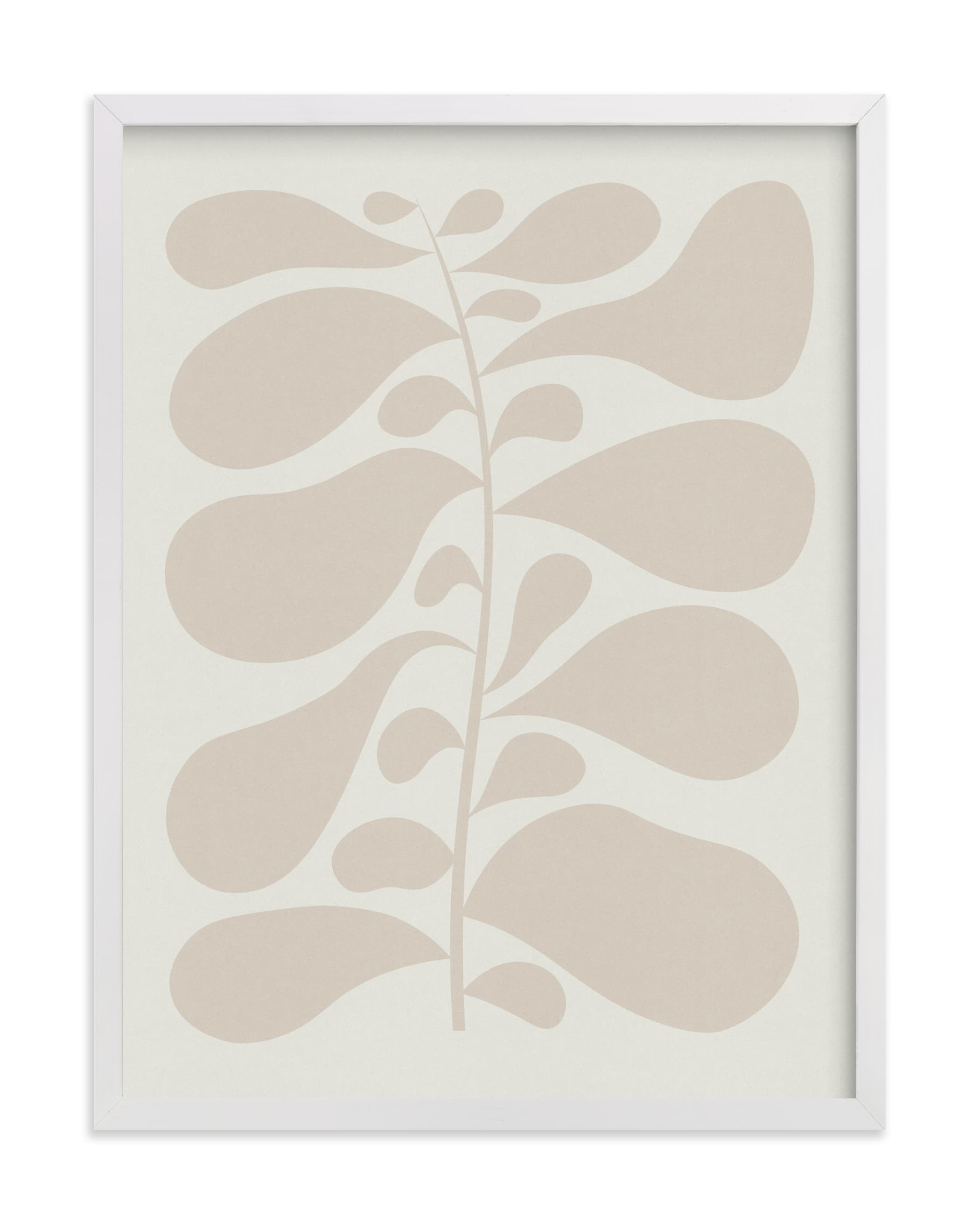 "Black Plant II" - Graphic Limited Edition Art Print by Alisa Galitsyna. | Minted