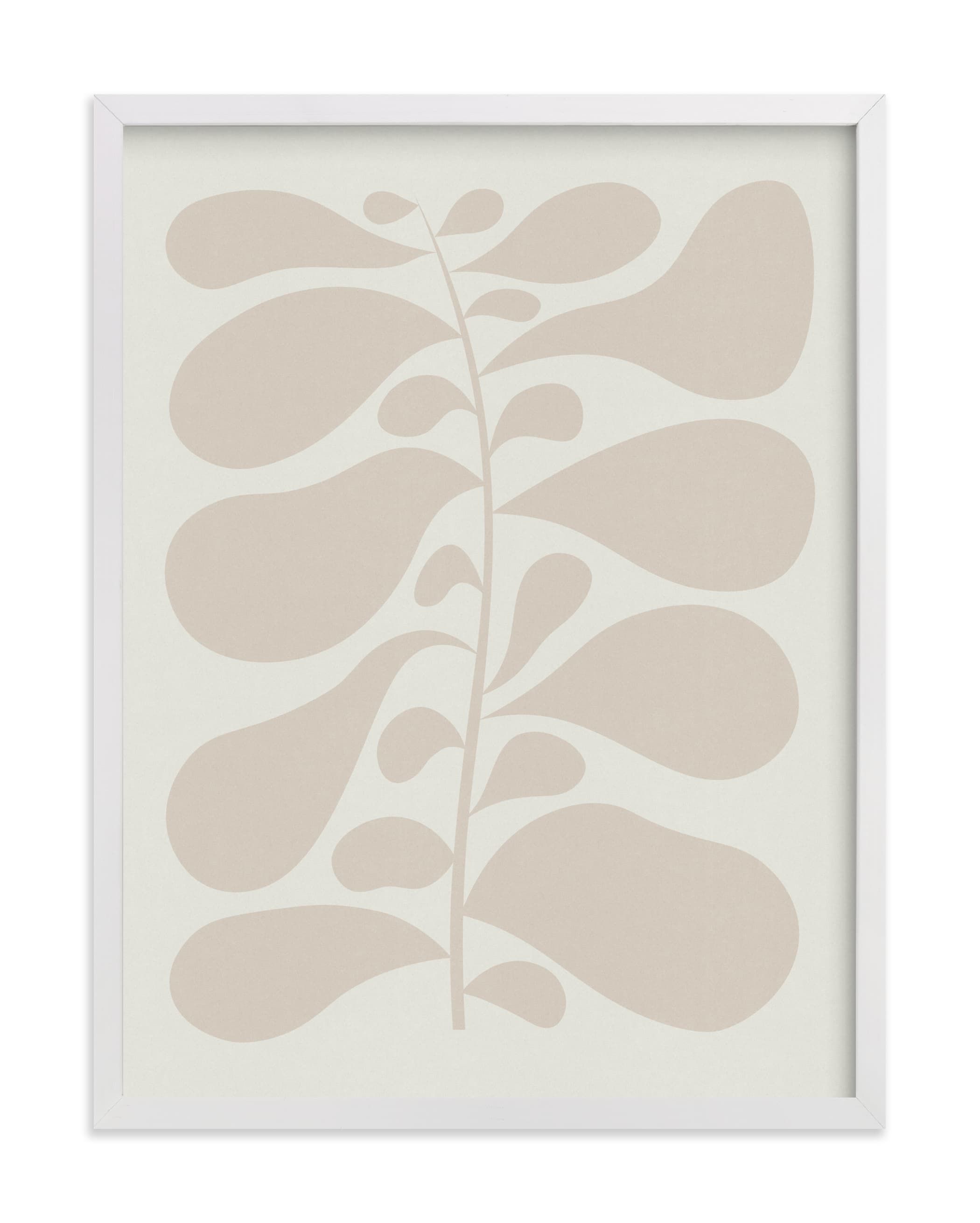"Black Plant II" - Graphic Limited Edition Art Print by Alisa Galitsyna. | Minted