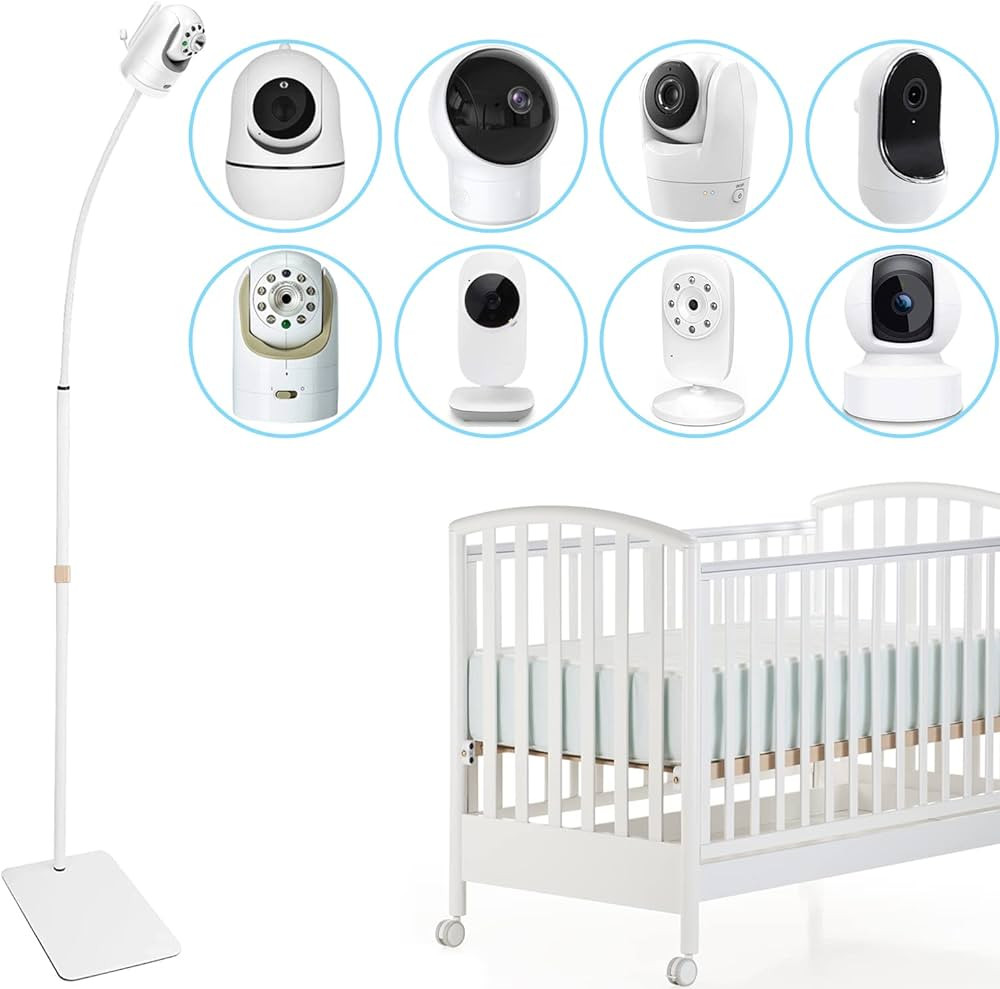67 inch Adjustable Height Baby Monitor Floor Stand Holder for Infant Optics DXR-8 Pro,eufy HelloB... | Amazon (US)