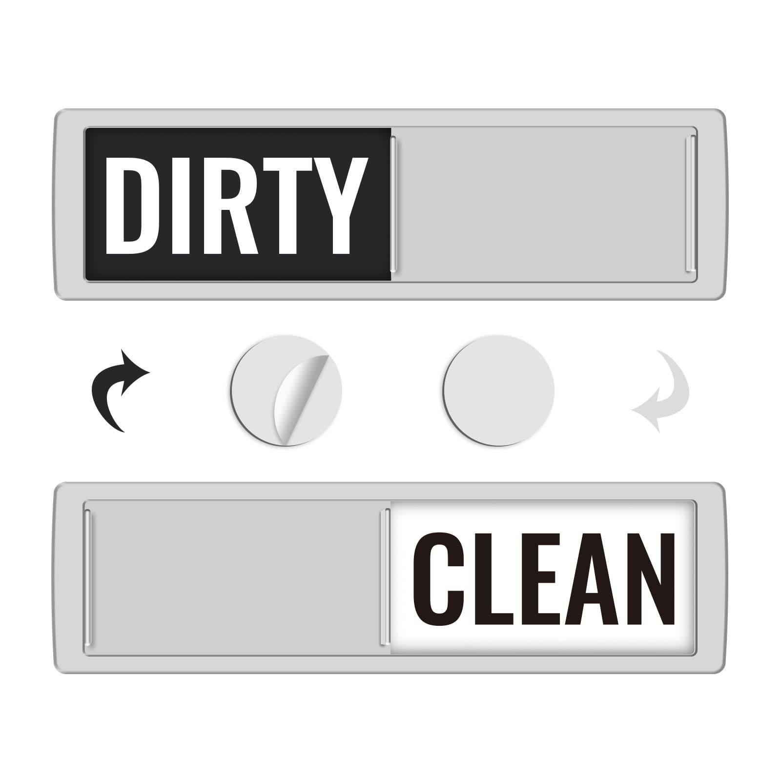 KitchenTour Dishwasher Magnet Clean Dirty Sign, Upgrade Super Strong Clean Dirty Magnet for Dishwash | Amazon (US)