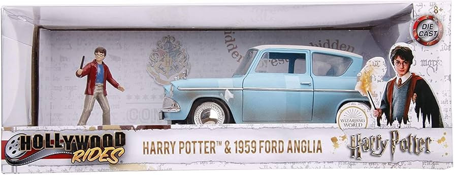 Jada Harry Potter 1959 Ford Anglia 1:24 Scale DIE-CAST Replica CAR | Amazon (US)