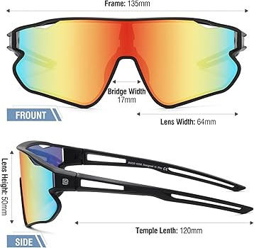 DUCO Kids Sunglasses Youth Baseball Sun Glasses Lightweight TR90 Frame UV400 Sports Cycling Shade... | Amazon (US)