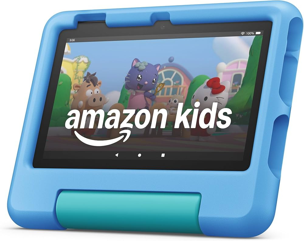 Amazon Fire 7 Kids tablet, ages 3-7. Top-selling 7" kids tablet on Amazon. Includes ad-free and e... | Amazon (US)