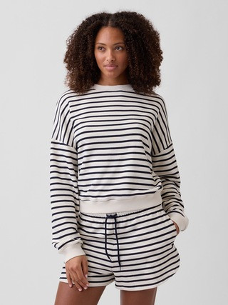 Relaxed Wedge French Terry Sweatshirt | Gap Factory