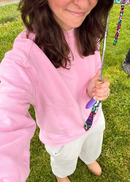 Rainy spring weather wear ☔️ My favorite sweats #LTKsustainablestyle #sustainablestyle 

#LTKSeasonal #LTKFindsUnder100 #LTKActive