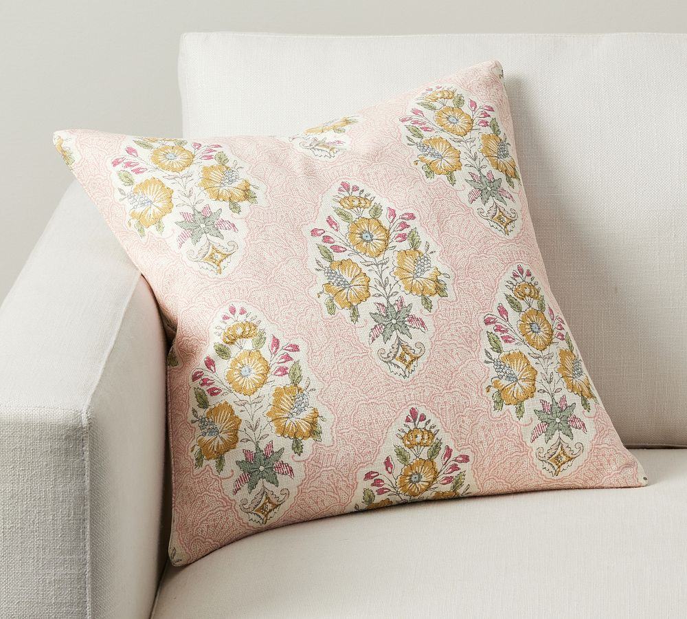 Macia Printed Pillow Cover | Pottery Barn (US)
