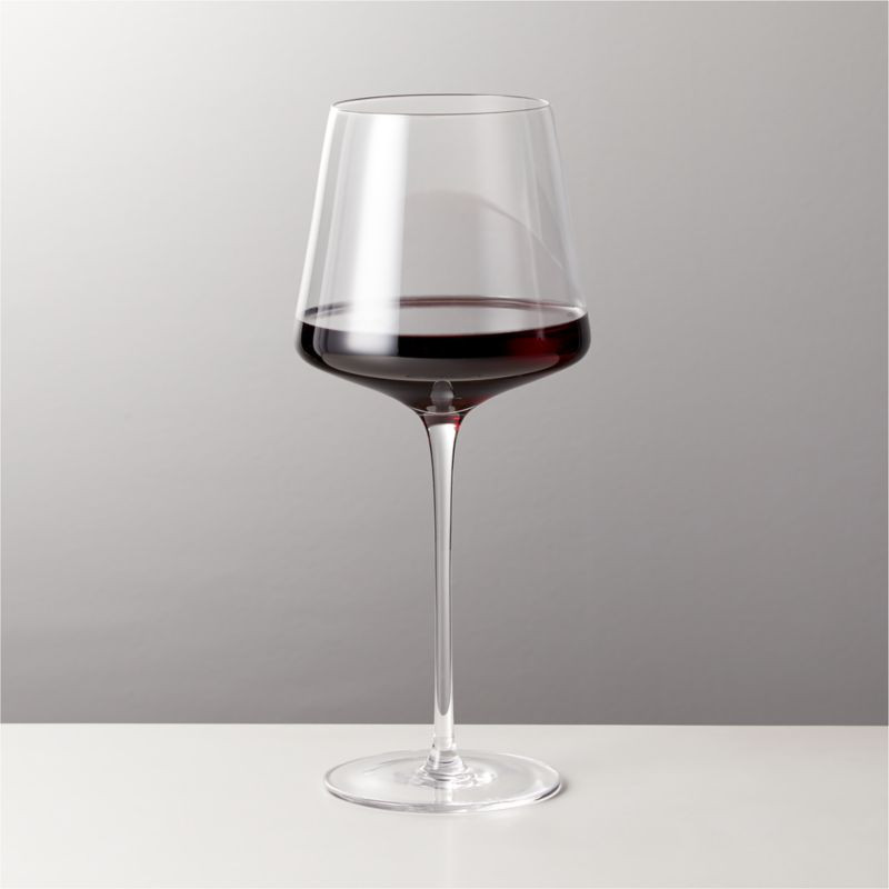 Muse Modern Red Wine Glass + Reviews | CB2 | CB2