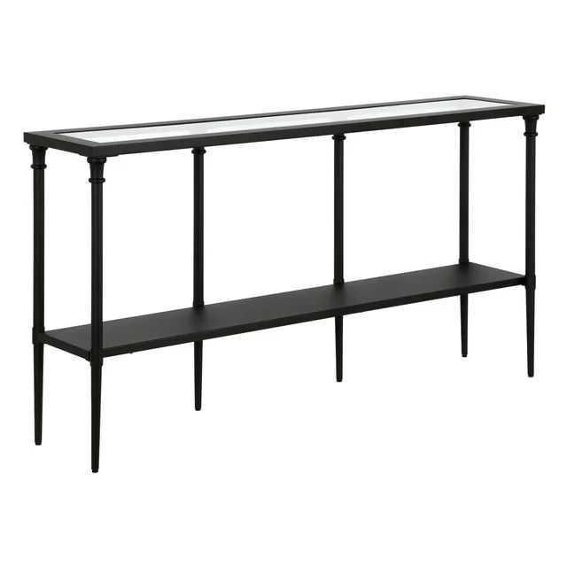 Evelyn&Zoe Modern 55" Console Table with Solid Metal Shelf | Walmart (US)