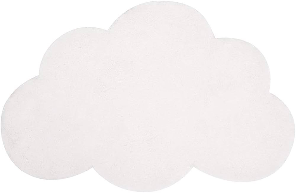 Area Rugs for Kids, Cloud Shape Baby Crawling Carpet, Nursery Room Soft Pure Cotton Luxury Plush ... | Amazon (US)