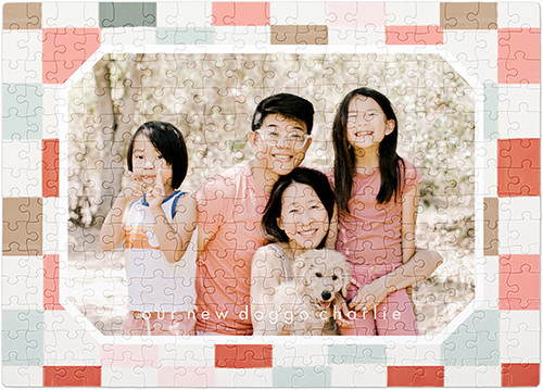Colorful Checks Puzzle | Shutterfly