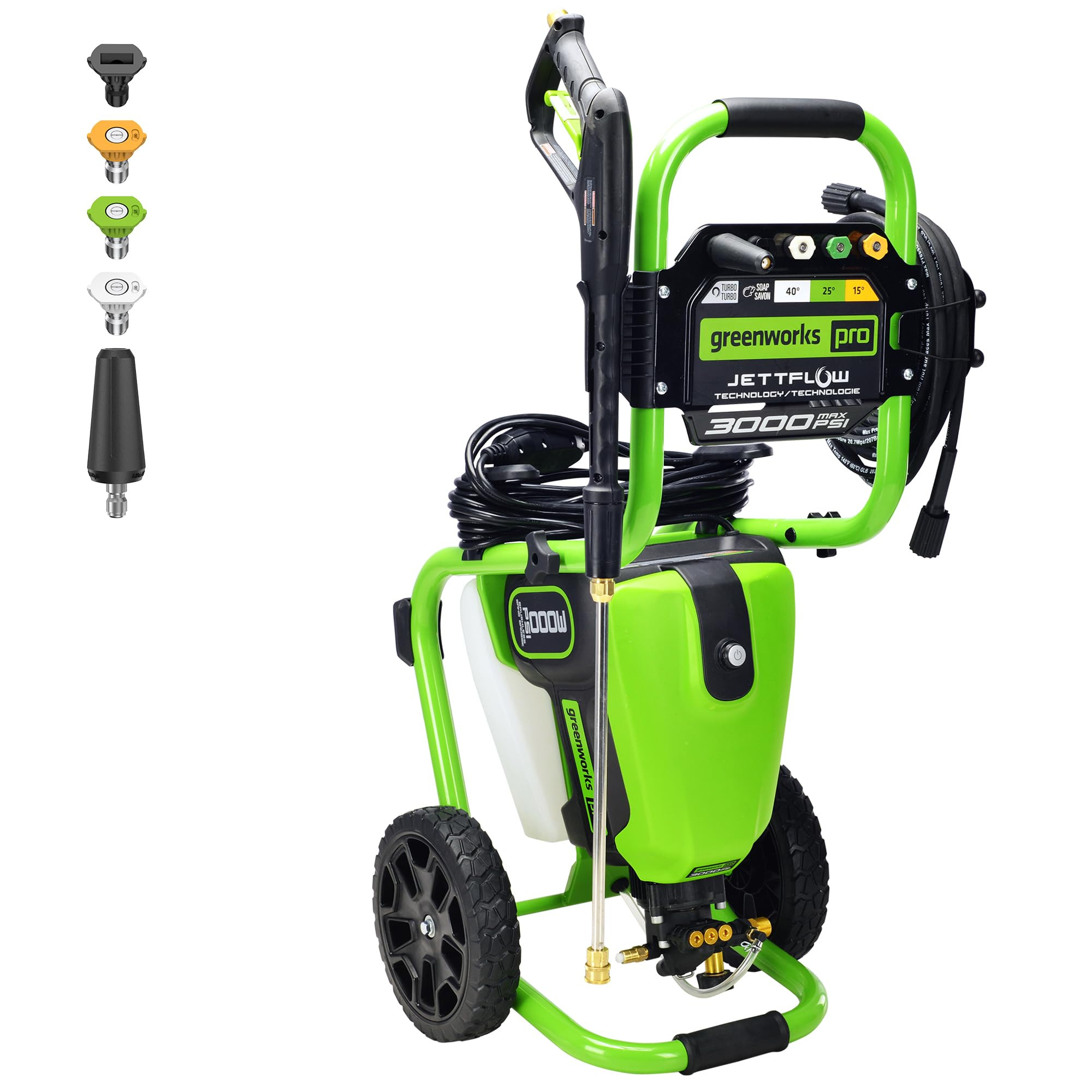 Greenworks Pro Brushless 3000 PSI (CSA Certified) 2.0 GPM Max / 1.1 GPM Electric Pressure Washer ... | Amazon (US)