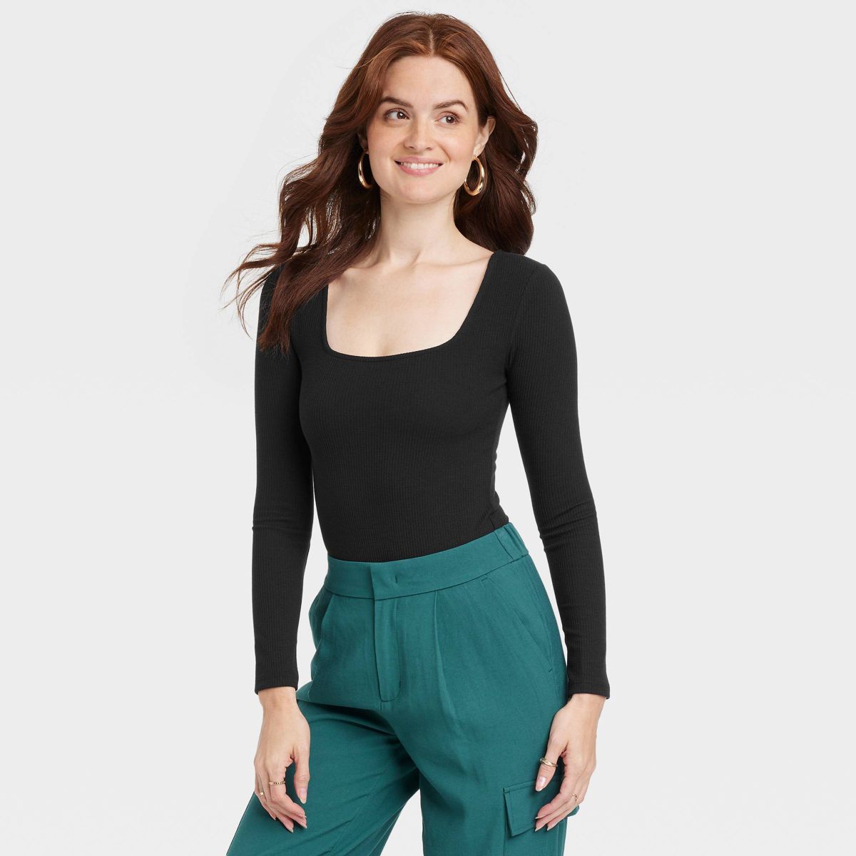 Women's Slim Fit Bodysuit - A New Day™ | Target