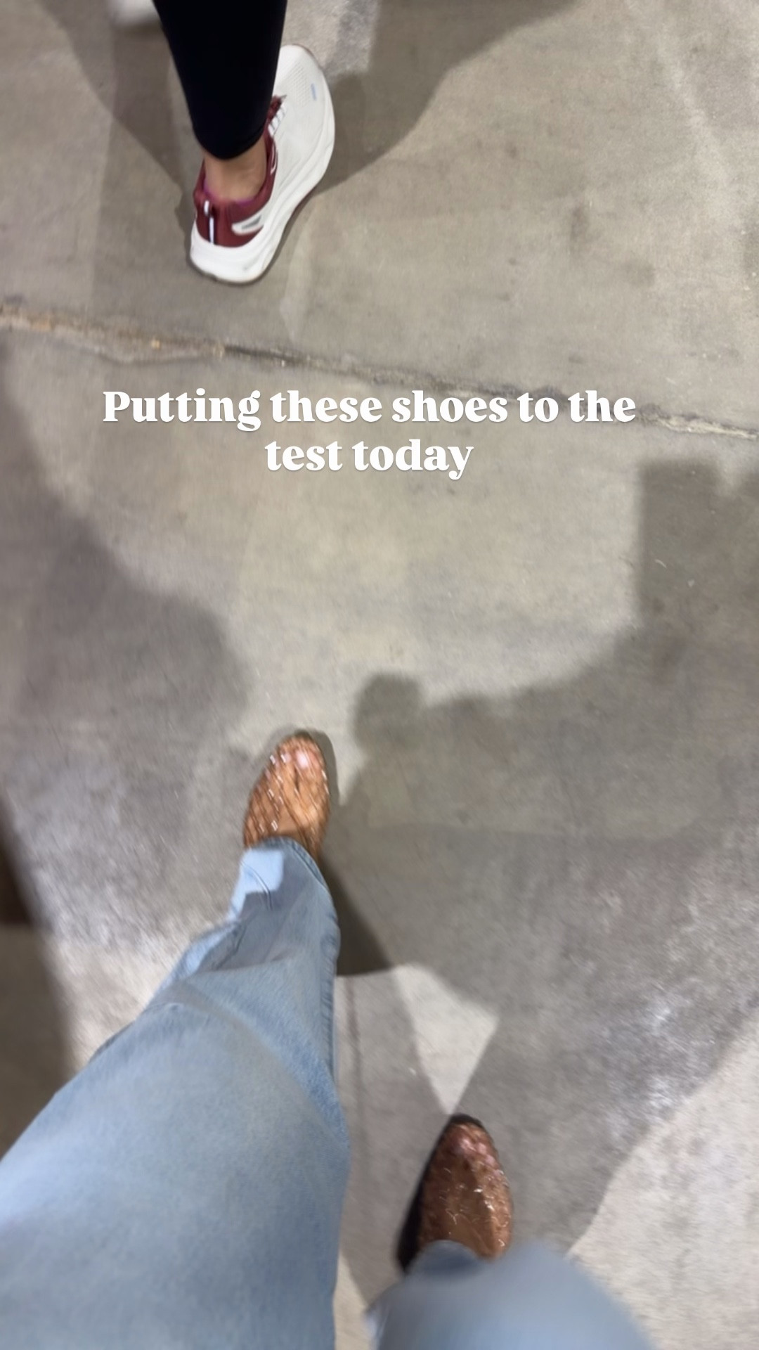 We have been walking on concrete floors all morning and these have not hurt my feet at all! They fit tts (I’m a 9.5/10 and did a 10). 

#LTKOver40 #LTKTravel