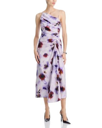 Juno Asymmetrical Gathered Dress | Bloomingdale's (AU)