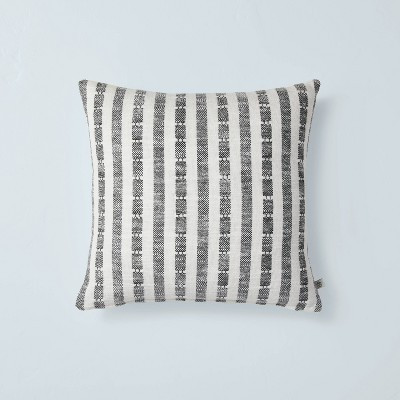 Vertical Texture Stripe Square Throw Pillow - Hearth & Hand™ with Magnolia | Target
